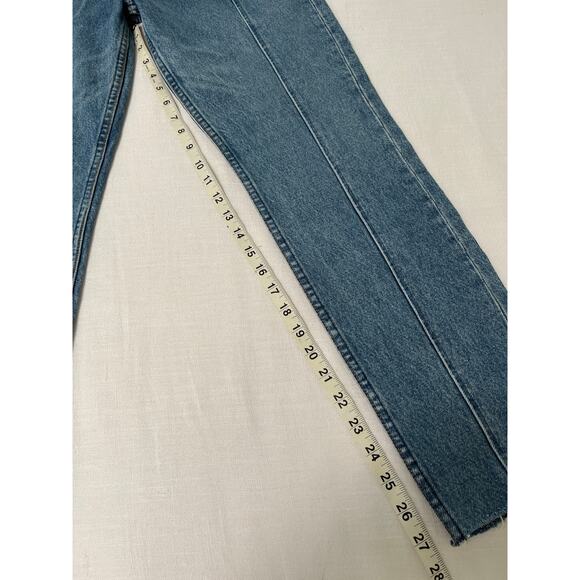 Reformation Seamed Jean in Celtic Size 26 NWT - Picture 8 of 9